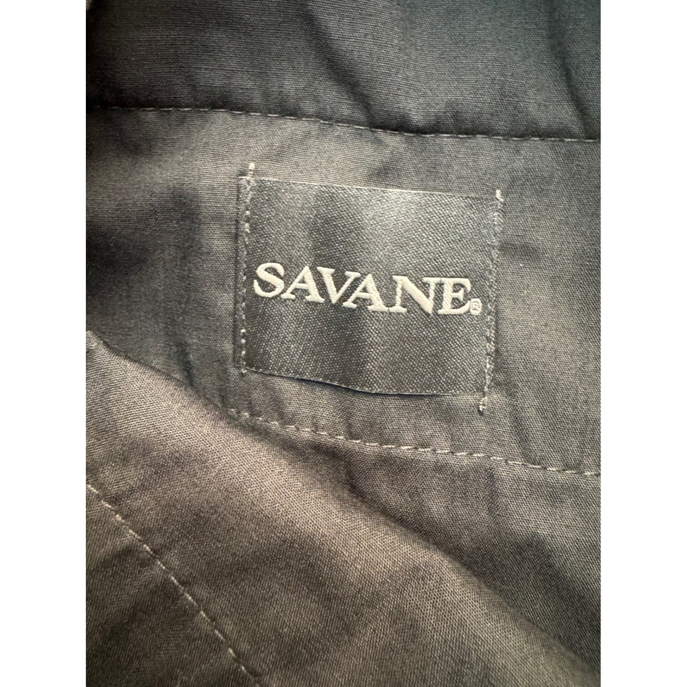 Savane Select Edition Dress Pants 36x30 Grey Wolf Herringbone Straight - Picture 5 of 16